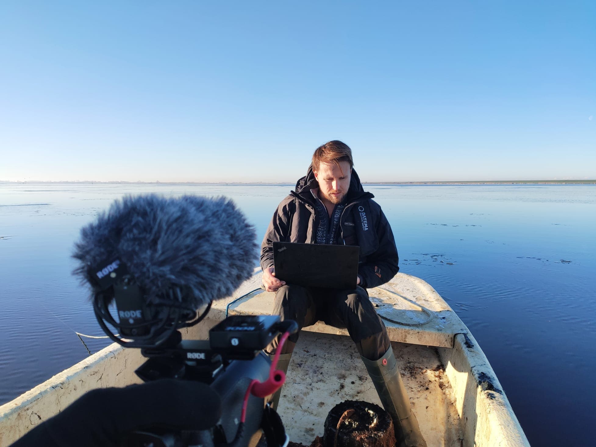 During regular data downloads of acoustic receivers Jimmy van Rijn discovers an interesting migration of a tagged river lamprey. ©Koen Moens