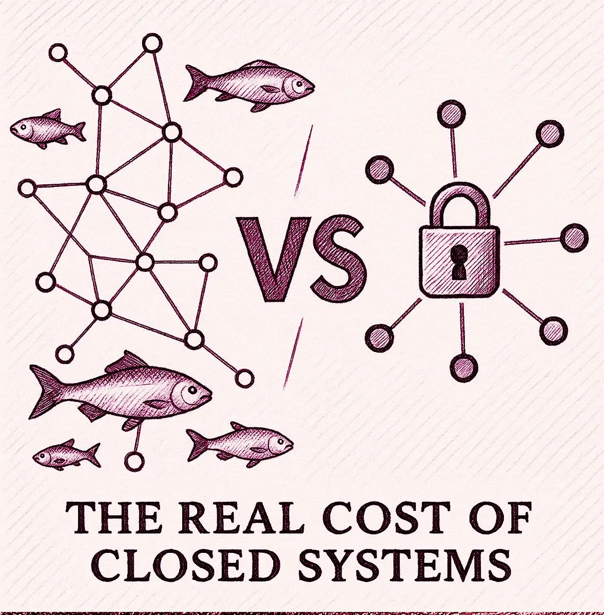 The real cost of closed systems